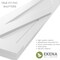 Ekena Millwork True Fit PVC Single X-Board Farmhouse Fixed Mount Shutters, Lilly Pads, 15W x 37H, PR TFP001FH15X037LP - alternate 9